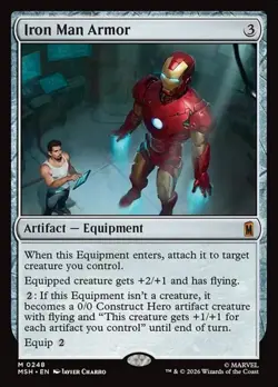 Iron Man Armor MSH NM MTG - Image 1