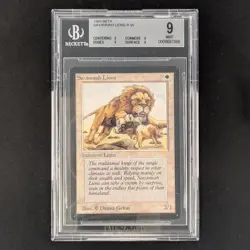 MTG \>> Savannah Lions (BGS 9) <<// Beta - 341 Trading - Magic - Image 1