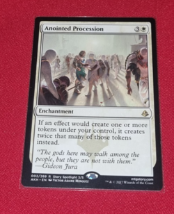 Magic the Gathering Anointed Procession Amonkhet Used - Image 1
