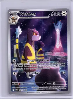 Watchog 097/086 Holo Illustration Rare Chaos Rising Pokemon Near Mint - Image 1