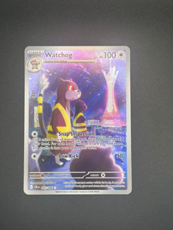 097/086 Watchog Chaos Rising - Illustration Rare - Pack Fresh - Pokemon TCG NM - Image 1