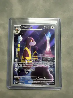 Pokemon TCG 097/086 Watchog Illustration Rare Chaos Rising | Near Mint - Image 1