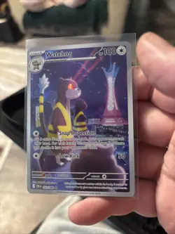 Pokemon TCG Watchog 097/086 – Chaos Rising – Illustration Rare – NM - Image 1