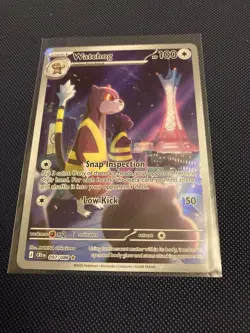 Pokemon TCG Watchog Illustration Rare 097/086 Chaos Rising CRI - Image 1