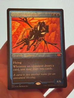 1X ETCHED FOIL Consecrated Sphinx MINT MTG Magic 2X2 Double Masters Staple CEDH - Image 2