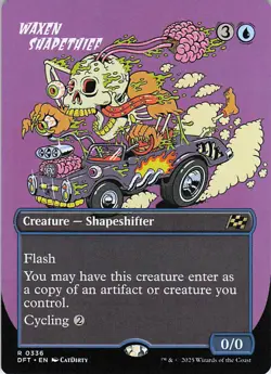 Waxen Shapethief (Borderless) R Aetherdrift 336 NM - Image 1