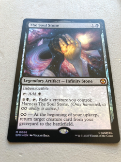 Mtg Carte Magic Marvel Spider-Man The Soul Stone Infinity FOIL English NM - Image 2