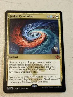 mtg promo pack Jeskai Revolution, Tarkir Dragonstorm, unplayed - Image 1