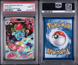 2025 POKEMON MEG EN-MEGA EVOLUTION 134 IVYSAUR PSA 10 - Image 3