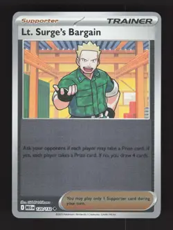 Lt. Surge's Bargain - 120/132 - ME01: Mega Evolution - NM - Image 1