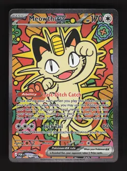 Meowth ex - 121/088 - ME03: Perfect Order - NM - Image 1