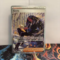 Geeta 226/197 Special Illustration Rare Obsidian Flames Pokemon Holo Near Mint - Image 1