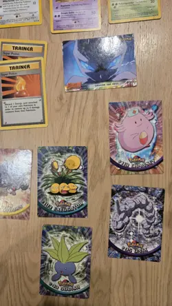 Base Set Regular Pokemon Card Bundle 2 x holo ninetales nidoking TOPPS - Image 5