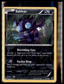 Pokemon Sableye 44/98 Ancient Origins Reverse Holo - Image 1
