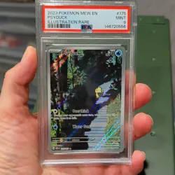 PSA 9 Psyduck 175/165 SV Scarlet & Violet 151 Illustration Rare Holo 2023 Eng - Image 2