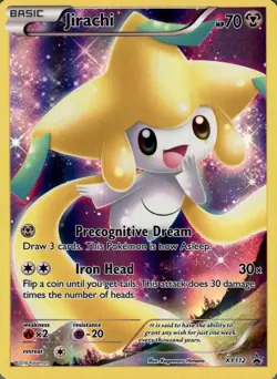 Jirachi XY112 Holo Promo XY Promo Pokemon Near Mint - Image 1