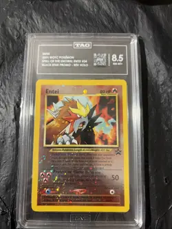 TAG 8.5 Entei #34 Pokemon Movie WOTC Promo | NM MT - Image 1
