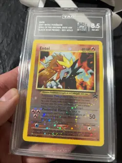 TAG 8.5 Entei #34 Pokemon Movie WOTC Promo | NM MT - Image 3