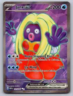 Jynx ex 191/165 Ultra Rare 151 Pokemon Holo Lightly Played - Image 1