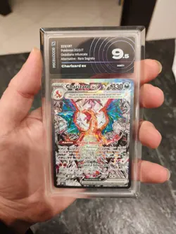 Pokemon Card Charizard ex 223/197 Ossidiana Infuocata ITA Ai Grading 9.5 NM - Image 4