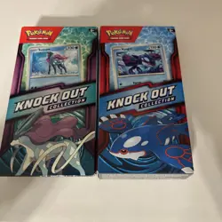 Pokemon Knock Out Collection 2 Box Sets Suicune + Kyogre Brand New Pokemon TCG - Image 1