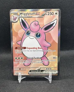 Wigglytuff ex 187/165 Full Art Holo Ultra Rare SV 151 - Image 1
