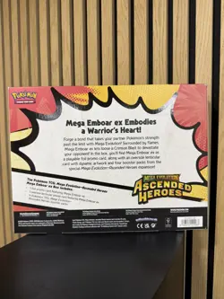 Pokemon TCG Ascended Heroes Mega Emboar ex Box - sealed & brand new - Image 2