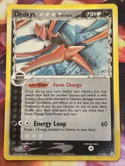 Pokemon TCG - Deoxys (Delta) - 3/110 - Holo - Ex Holon Phantoms Mint - Image 1