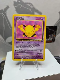 Pokemon TCG Drowzee Team Rocket 54 Regular Unlimited Common - Image 1