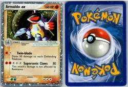 Armaldo ex 16/17 Rare POP Series 1 Pokemon Holo - Image 3