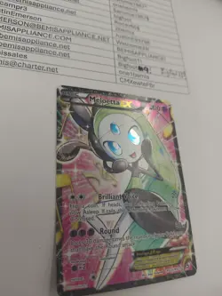 Meloetta EX (Full Art) RC25/RC25 Legendary Treasures: Radiant Collection Holo - Image 2