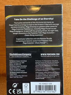 Pokemon Mega Evolution Chaos Rising Booster Bundle-Factory Sealed- 4 Available - Image 2
