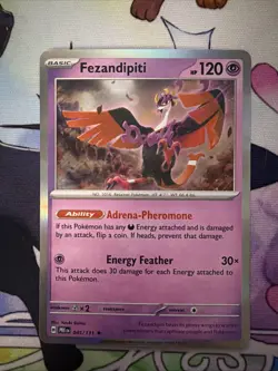 Fezandipity 045/131 - Prismatic Evolutions - NM Holo Rare - Pokemon TCG - Image 1