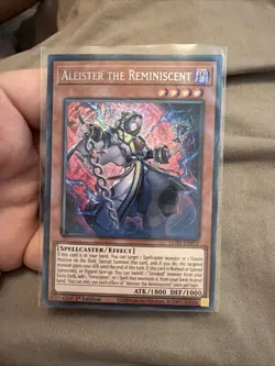 YUGIOH ALEISTER THE REMINISCENT SECRET RARE NEAR MINT CORI-EN015 - Image 1