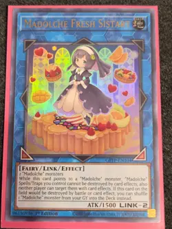 Yugioh Madolche Fresh Sistart GFTP-EN104 Ultra Rare 1st Ed NM - Image 1