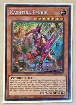 Yugioh Kashtira Fenrir RA05-EN024 Secret Rare 1st Edition - Image 1