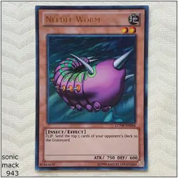 Needle Worm - LCYW-EN244 – Ultra Rare Unlimited Yugioh - Image 1