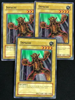 YUGIOH INPACHI DR1-EN003 COMMON X3 (NM) - Image 1