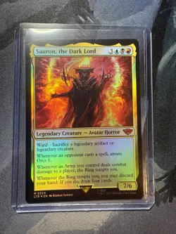 Sauron, the Dark Lord: The Lord of the Rings: Tales of Middle-Earth, FOIL!! - Image 1
