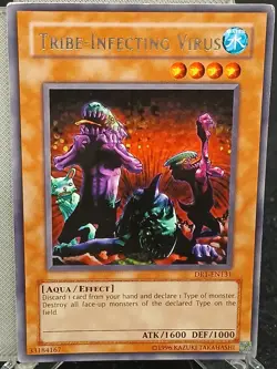 Yu-Gi-Oh! Tribe-Infecting Virus DR1-EN131 R MP - Image 1