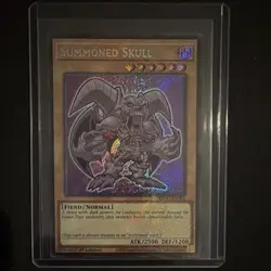 Yu-Gi-Oh! Battles of Legend: Glorious Gallery Summoned Skull Secret Rare 1st Ed - Image 5