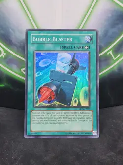 Yugioh Bubble Blaster DP1-EN023 Super Rare LP - Image 1