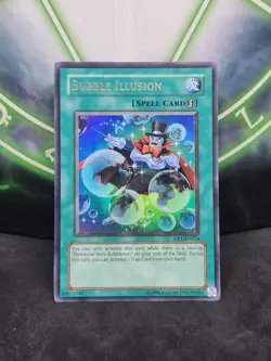 Yugioh Bubble Illusion DP1-EN024 Ultra Rare NM - Image 1