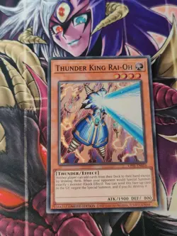 Thunder King Rai-Oh Limited Edition Alt Art UP01-EN016 Yu-Gi-Oh YuGiOh - Image 1