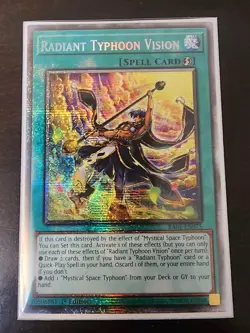 Radiant Typhoon Vision - RA05-EN075 - Starlight Rare - 1st Edition - Image 1