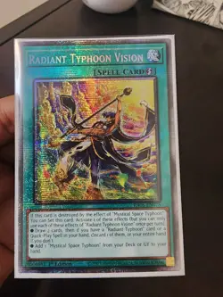 Radiant Typhoon Vision - RA05-EN075 - Starlight Rare - 1st Edition - Image 2