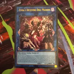 Yu-Gi-Oh Zenna's Deceiving Doll Maidens CORI-EN043 Chaos Origins 1st Edition - Image 3