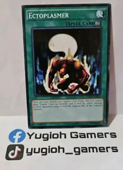 YUGIOH ECTOPLASMER X3 YGLD-ENB24 COMMON LIGHT PLAYED - Image 1