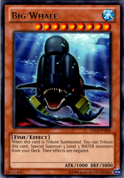 Yu-Gi-Oh! Big Whale LTGY-EN008 Lord of the Tachyon Galaxy Unlimited LP/MP - Image 1