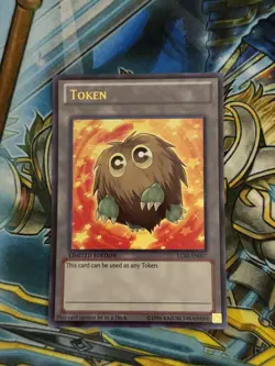 Orange Kuriboh Token LC03 Ultra Rare NM Yugioh - Image 1